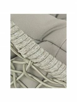 Bizzotto Fauteuil suspendu tressé avec structure en métal Amirantes, Ø 105 x haut. 198 cm -furniture Soldes Fauteuil suspendu tresse avec structure en metal Amirantes 5