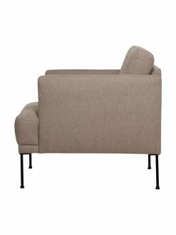 Westwing Collection Fauteuil taupe avec pieds en métal Fluente, larg. 74 x haut. 85 cm 10 Westwing Collection Fauteuil taupe avec pieds en métal Fluente, larg. 74 x haut. 85 cm -furniture Soldes Fauteuil taupe avec pieds en metal Fluente 4