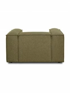 Westwing Collection Fauteuil vert Lennon, larg. 130 x prof. 101 cm -furniture Soldes Fauteuil vert Lennon 5