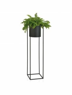 Andrea House Grand cache-pot en métal Bragi, larg. 26 x haut. 100 cm -furniture Soldes Grand cache pot en metal Bragi 4