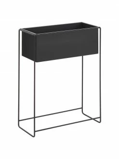 Andrea House Grand cache-pot en métal Flina, larg. 51 x haut. 65 cm