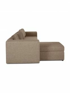 Westwing Collection Grand canapé convertible brun, avec rangement Noah, larg. 343 x prof. 180 cm, méridienne à gauche 11 Westwing Collection Grand canapé convertible brun, avec rangement Noah, larg. 343 x prof. 180 cm, méridienne à gauche -furniture Soldes Grand canape convertible brun avec rangement Noah 5