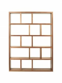 Grande bibliothèque en bois Portlyn, larg. 150 x haut. 198 cm 9 Grande bibliothèque en bois Portlyn, larg. 150 x haut. 198 cm -furniture Soldes Grande bibliotheque en bois Portlyn 3