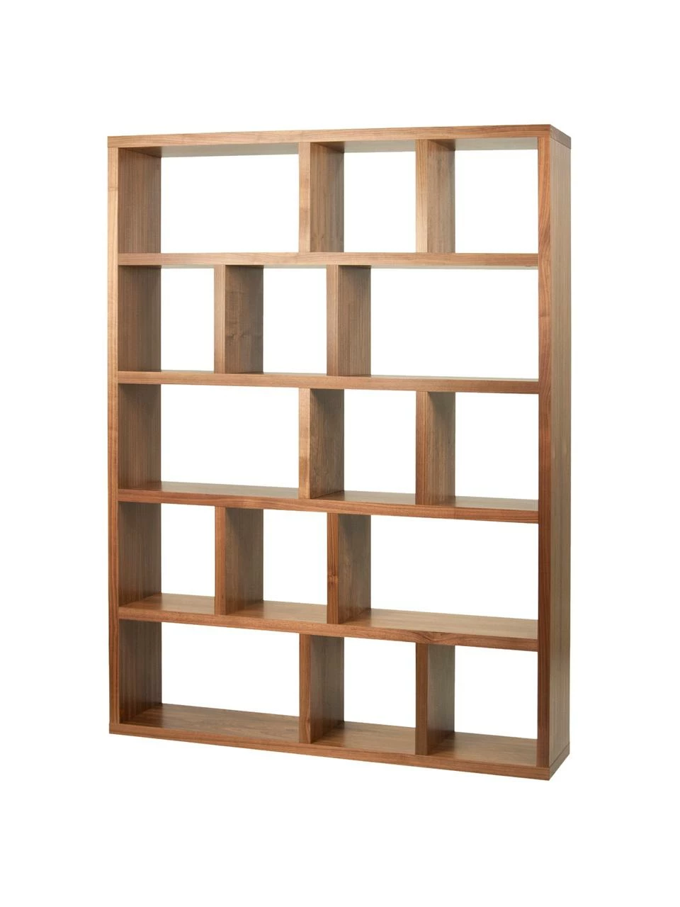 Grande bibliothèque en bois Portlyn, larg. 150 x haut. 198 cm 6 Grande bibliothèque en bois Portlyn, larg. 150 x haut. 198 cm – Image 6