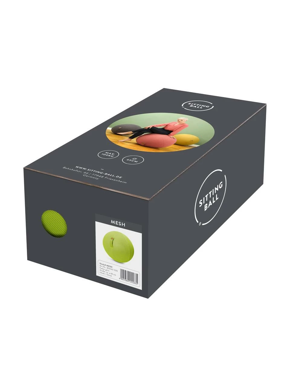 Magma Gym ball textile Felt, Ø 65 cm 6 Magma Gym ball textile Felt, Ø 65 cm – Image 6