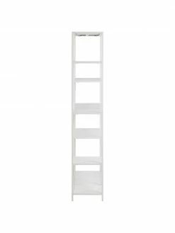 Westwing Collection Haute étagère industrielle en métal blanc Neptun, larg. 80 x haut. 164 cm -furniture Soldes Haute etagere industrielle en metal blanc Neptun 4