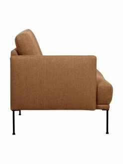 Westwing Collection Méridienne en nougat avec pieds en métal Fluente, larg. 202 x prof. 85 cm, dossier à gauche 10 Westwing Collection Méridienne en nougat avec pieds en métal Fluente, larg. 202 x prof. 85 cm, dossier à gauche -furniture Soldes Meridienne en nougat avec pieds en metal Fluente 4