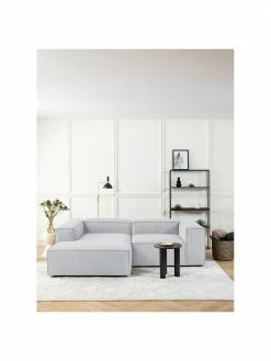 Westwing Collection Méridienne modulable gris clair Lennon, larg. 120 x prof. 180 cm, méridienne à gauche 8 Westwing Collection Méridienne modulable gris clair Lennon, larg. 120 x prof. 180 cm, méridienne à gauche -furniture Soldes Meridienne modulable gris clair Lennon 2