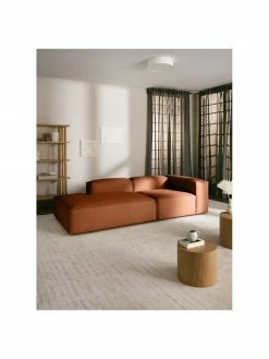 Westwing Collection Méridienne modulable terracotta Lennon, larg. 150 x haut. 68 cm, dossier à droite 8 Westwing Collection Méridienne modulable terracotta Lennon, larg. 150 x haut. 68 cm, dossier à droite -furniture Soldes Meridienne modulable terracotta Lennon 8