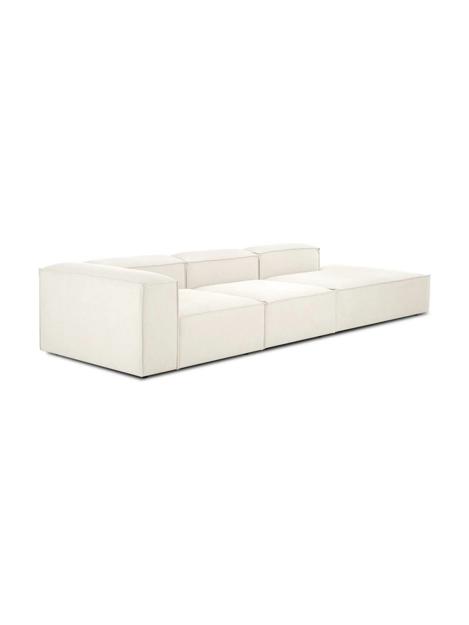 Westwing Collection Méridienne modulaire XL beige Lennon, larg. 357 x prof. 119 cm, dossier à gauche 6 Westwing Collection Méridienne modulaire XL beige Lennon, larg. 357 x prof. 119 cm, dossier à gauche – Image 6