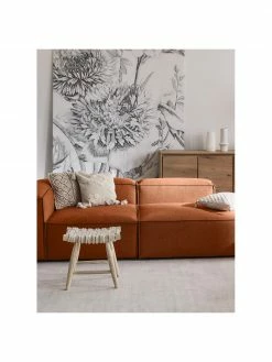 Westwing Collection Méridienne modulaire terracotta Lennon, larg. 269 x prof. 119 cm, dossier à gauche -furniture Soldes Meridienne modulaire terracotta Lennon 2