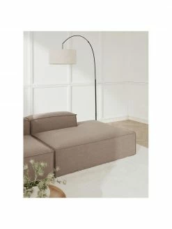 Westwing Collection Méridienne modulaire tissu brun Lennon, larg. 269 x prof. 119 cm, dossier à gauche 8 Westwing Collection Méridienne modulaire tissu brun Lennon, larg. 269 x prof. 119 cm, dossier à gauche -furniture Soldes Meridienne modulaire tissu brun Lennon 2