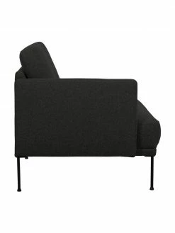 Westwing Collection Méridienne tissu gris foncé pieds en métal Fluente, larg. 202 x prof. 85 cm, dossier à gauche 10 Westwing Collection Méridienne tissu gris foncé pieds en métal Fluente, larg. 202 x prof. 85 cm, dossier à gauche -furniture Soldes Meridienne tissu gris fonce pieds en metal Fluente 4