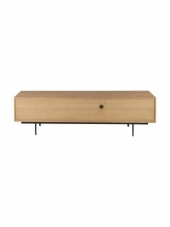 Meuble TV avec portes et tiroirs Allure, larg. 200 x haut. 55 cm -furniture Soldes Meuble TV avec portes et tiroirs Allure 3