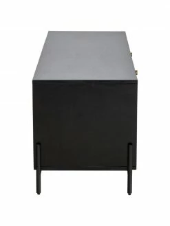 Westwing Collection Meuble TV en cannage Vienna, larg. 160 x haut. 50 cm -furniture Soldes Meuble TV en cannage Vienna 5