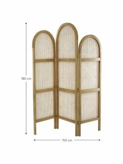 HKliving Paravent en cannage Webbing, larg. 150 x haut. 180 cmDisponibilité limitée 8 HKliving Paravent en cannage Webbing, larg. 150 x haut. 180 cmDisponibilité limitée -furniture Soldes Paravent en cannage Webbing 2