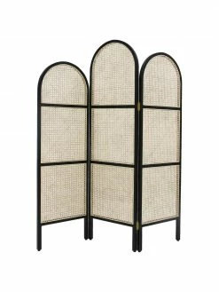 HKliving Paravent en cannage Webbing, larg. 150 x haut. 180 cm