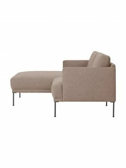 Westwing Collection Petit canapé d'angle taupe avec pieds en métal Fluente, larg. 198 x prof. 152 cm, méridienne à gauche 11 Westwing Collection Petit canapé d'angle taupe avec pieds en métal Fluente, larg. 198 x prof. 152 cm, méridienne à gauche -furniture Soldes Petit canape dangle taupe avec pieds en metal Fluente 5