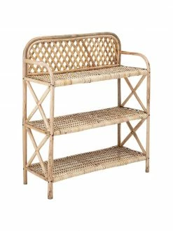 Bloomingville Petite étagère bohème Ezra, larg. 60 x haut. 70 cm