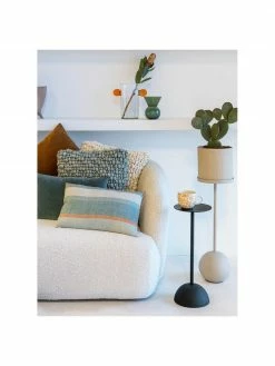 Urban Nature Culture Piédestal artisanal beige Ostuni, Ø 22 x haut. 86 cm -furniture Soldes Piedestal artisanal beige Ostuni 4