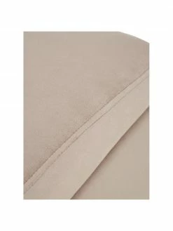 Westwing Collection Pouf avec rangement velours taupe Winou, larg. 50 x haut. 48 cm 11 Westwing Collection Pouf avec rangement velours taupe Winou, larg. 50 x haut. 48 cm -furniture Soldes Pouf avec rangement velours taupe Winou 5