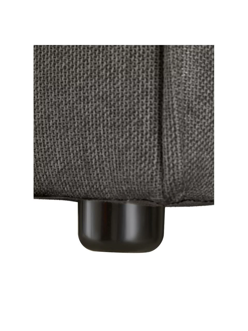 Westwing Collection Pouf canapé anthracite Lennon, larg. 88 x haut. 43 cm 6 Westwing Collection Pouf canapé anthracite Lennon, larg. 88 x haut. 43 cm – Image 6