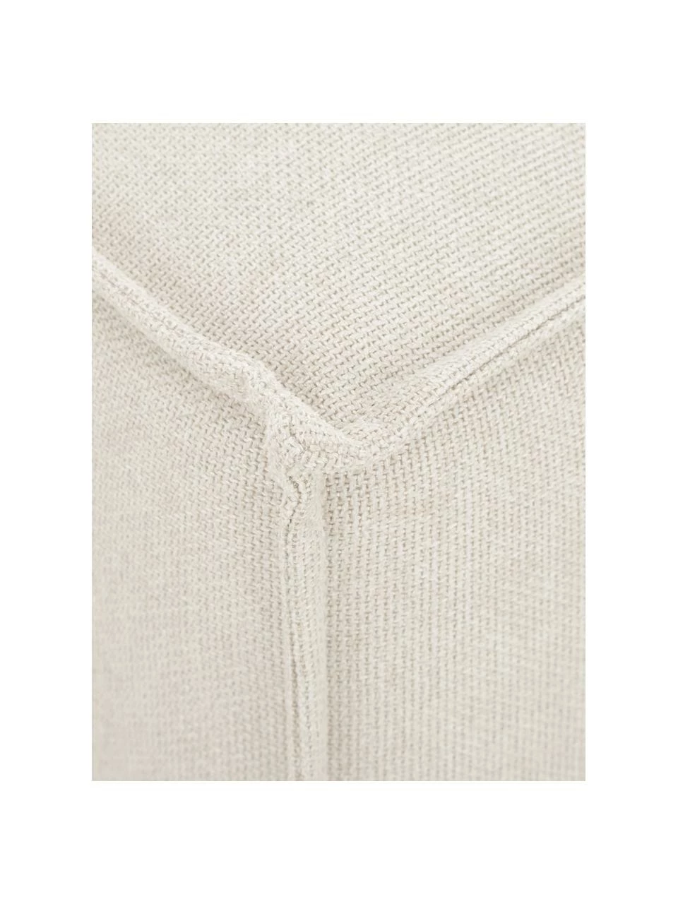 Westwing Collection Pouf canapé beige Lennon, larg. 88 x haut. 43 cm 6 Westwing Collection Pouf canapé beige Lennon, larg. 88 x haut. 43 cm – Image 6