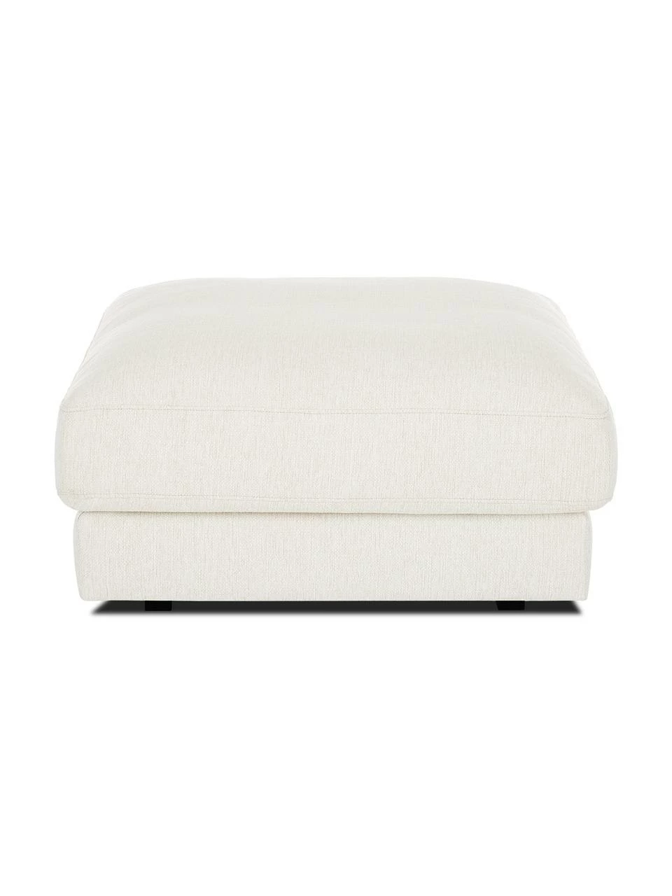 Westwing Collection Pouf canapé beige Tribeca, larg. 80 x haut. 40 cm 4 Westwing Collection Pouf canapé beige Tribeca, larg. 80 x haut. 40 cm – Image 4