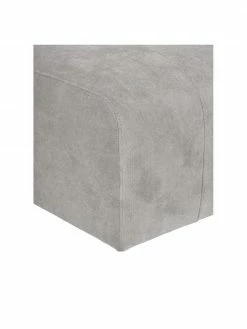 Westwing Collection Pouf canapé gris argenté Lena, larg. 76 x haut. 44 cm 11 Westwing Collection Pouf canapé gris argenté Lena, larg. 76 x haut. 44 cm -furniture Soldes Pouf canape gris argente Lena 5