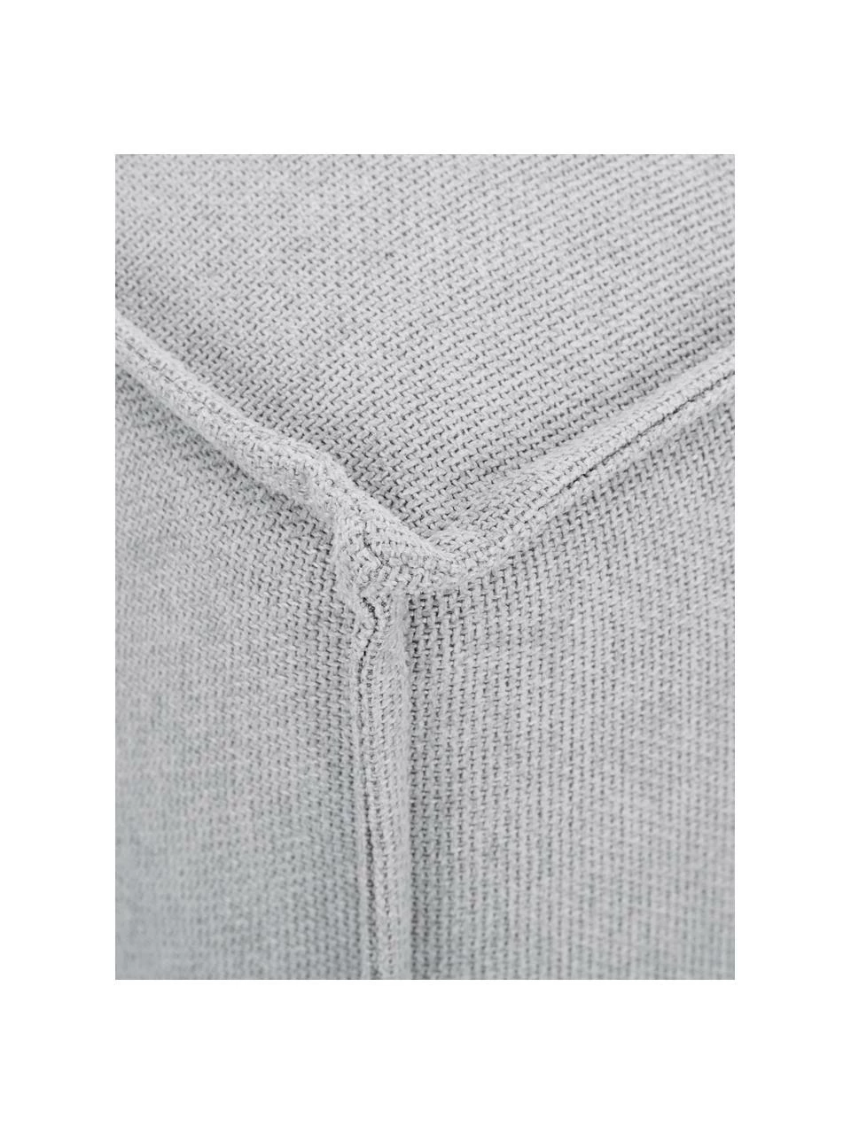 Westwing Collection Pouf canapé gris clair Lennon, larg. 88 x haut. 43 cm 5 Westwing Collection Pouf canapé gris clair Lennon, larg. 88 x haut. 43 cm – Image 5