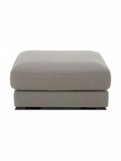 Westwing Collection Pouf canapé gris foncé Tribeca, larg. 80 x haut. 40 cm -furniture Soldes Pouf canape gris fonce Tribeca 3