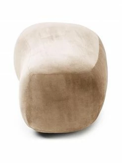 Westwing Collection Pouf canapé haricot couleur sable Alba, larg. 130 x prof. 62 cm -furniture Soldes Pouf canape haricot couleur sable Alba 5