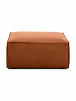 Westwing Collection Pouf canapé terracotta Lennon, larg. 88 x haut. 43 cm -furniture Soldes Pouf canape terracotta Lennon 4