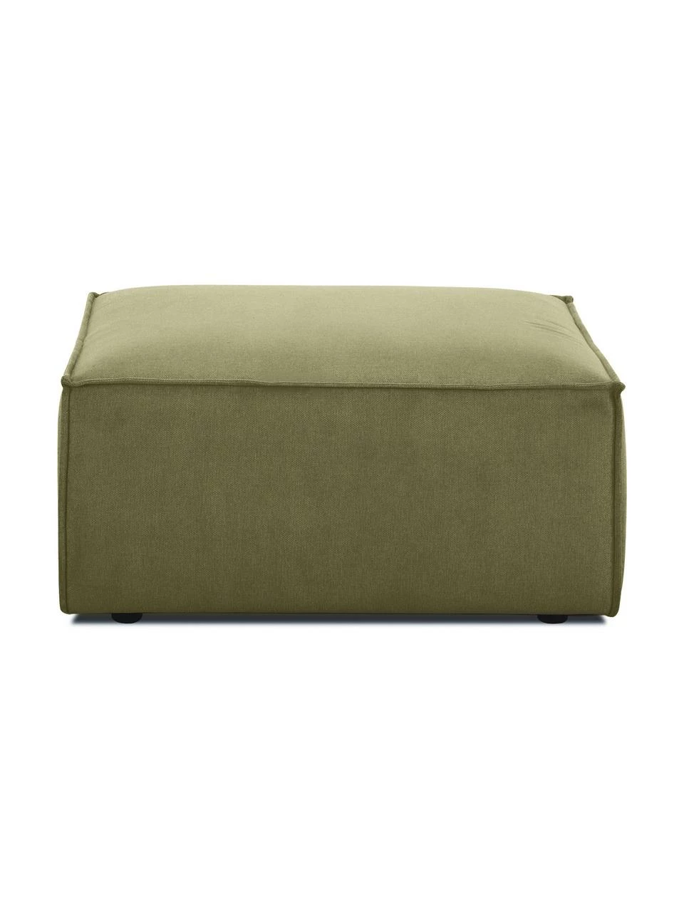 Westwing Collection Pouf canapé vert Lennon, larg. 88 x haut. 43 cm 4 Westwing Collection Pouf canapé vert Lennon, larg. 88 x haut. 43 cm – Image 4
