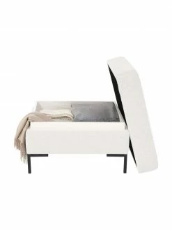 Westwing Collection Pouf de canapé beige avec coffre Luna, larg. 80 x haut. 45 cm 9 Westwing Collection Pouf de canapé beige avec coffre Luna, larg. 80 x haut. 45 cm -furniture Soldes Pouf de canape beige avec coffre Luna 3