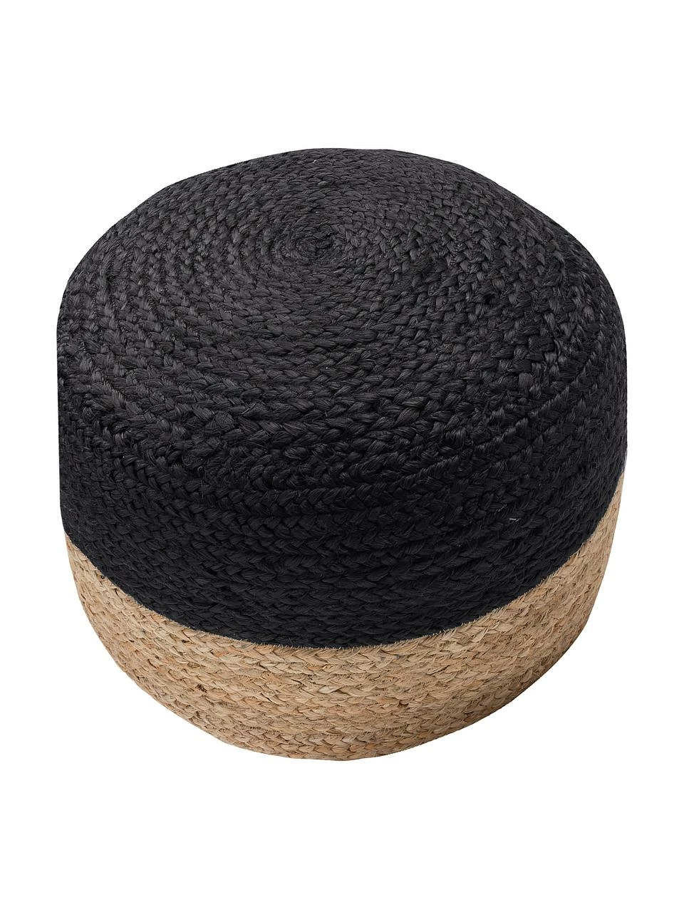 Westwing Collection Pouf en jute fait à la main Bono, Ø 50 x haut. 36 cm 5 Westwing Collection Pouf en jute fait à la main Bono, Ø 50 x haut. 36 cm – Image 5