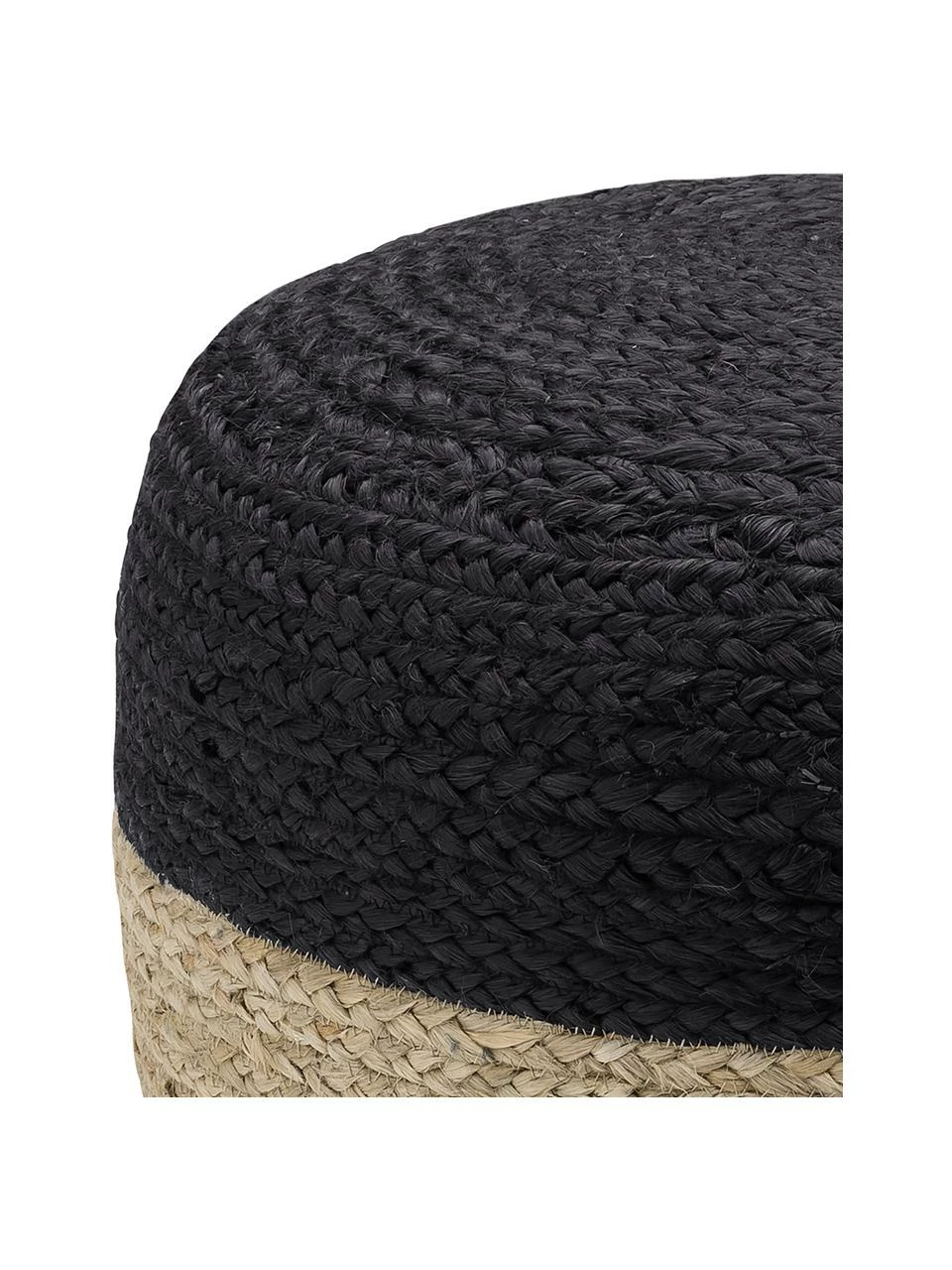 Westwing Collection Pouf en jute fait à la main Bono, Ø 50 x haut. 36 cm 6 Westwing Collection Pouf en jute fait à la main Bono, Ø 50 x haut. 36 cm – Image 6