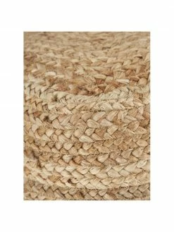 Westwing Collection Pouf en jute fait à la main Bono, larg. 45 x haut. 45 cm -furniture Soldes Pouf en jute fait a la main Bono 5