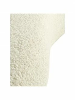 Pouf en peluche blanc crème Coconino, larg. 160 x haut. 36 cm -furniture Soldes Pouf en peluche blanc creme Coconino 5