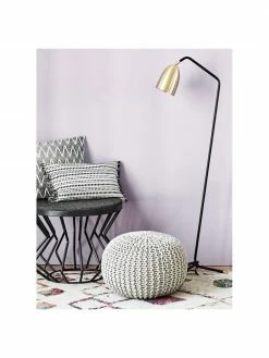 Westwing Collection Pouf en tricot main Dori, Ø 55 x haut. 35 cm 8 Westwing Collection Pouf en tricot main Dori, Ø 55 x haut. 35 cm -furniture Soldes Pouf en tricot main Dori 20