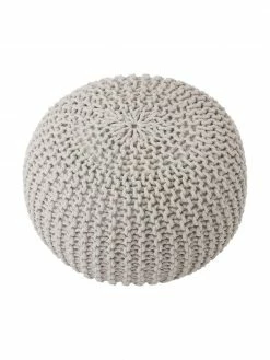 Westwing Collection Pouf en tricot main Dori, Ø 55 x haut. 35 cm 10 Westwing Collection Pouf en tricot main Dori, Ø 55 x haut. 35 cm -furniture Soldes Pouf en tricot main Dori 22