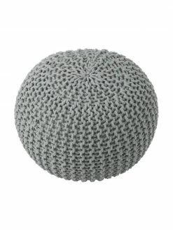 Westwing Collection Pouf en tricot main Dori, Ø 55 x haut. 35 cm 9 Westwing Collection Pouf en tricot main Dori, Ø 55 x haut. 35 cm -furniture Soldes Pouf en tricot main Dori 33