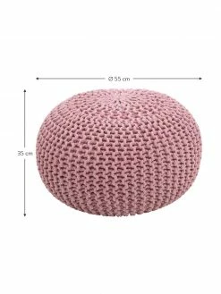 Westwing Collection Pouf en tricot main Dori, Ø 55 x haut. 35 cm 8 Westwing Collection Pouf en tricot main Dori, Ø 55 x haut. 35 cm -furniture Soldes Pouf en tricot main Dori 38