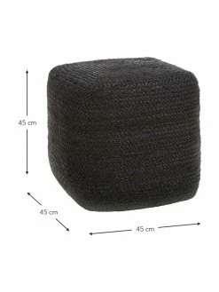 Westwing Collection Pouf jute fait à la main boho Bono, larg. 45 x haut. 45 cm 8 Westwing Collection Pouf jute fait à la main boho Bono, larg. 45 x haut. 45 cm -furniture Soldes Pouf jute fait a la main boho Bono 14