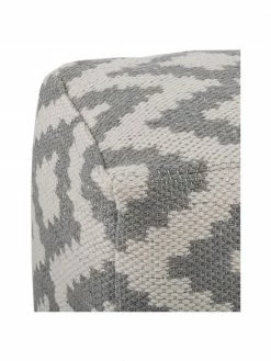 Westwing Collection Pouf motif ethnique tissé main Napua, larg. 40 x haut. 40 cm -furniture Soldes Pouf motif ethnique tisse main Napua 5