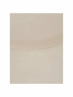 Westwing Collection Pouf rond en velours beige Daisy, Ø 54 x haut. 38 cm -furniture Soldes Pouf rond en velours beige Daisy 3