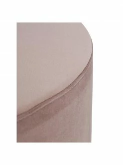 Westwing Collection Pouf rond en velours rose Daisy, Ø 54 x haut. 38 cm 11 Westwing Collection Pouf rond en velours rose Daisy, Ø 54 x haut. 38 cm -furniture Soldes Pouf rond en velours rose Daisy 5