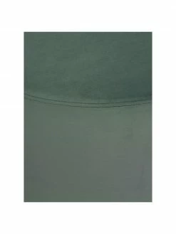 Westwing Collection Pouf rond en velours vert clair Daisy, Ø 54 x haut. 38 cm -furniture Soldes Pouf rond en velours vert clair Daisy 3