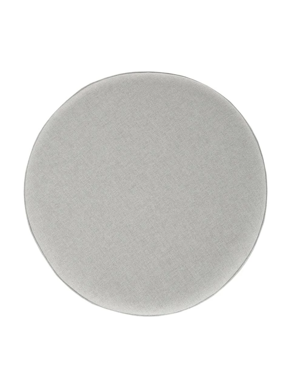 Westwing Collection Pouf rond gris clair Daisy, Ø 38 x haut. 45 cm 4 Westwing Collection Pouf rond gris clair Daisy, Ø 38 x haut. 45 cm – Image 4