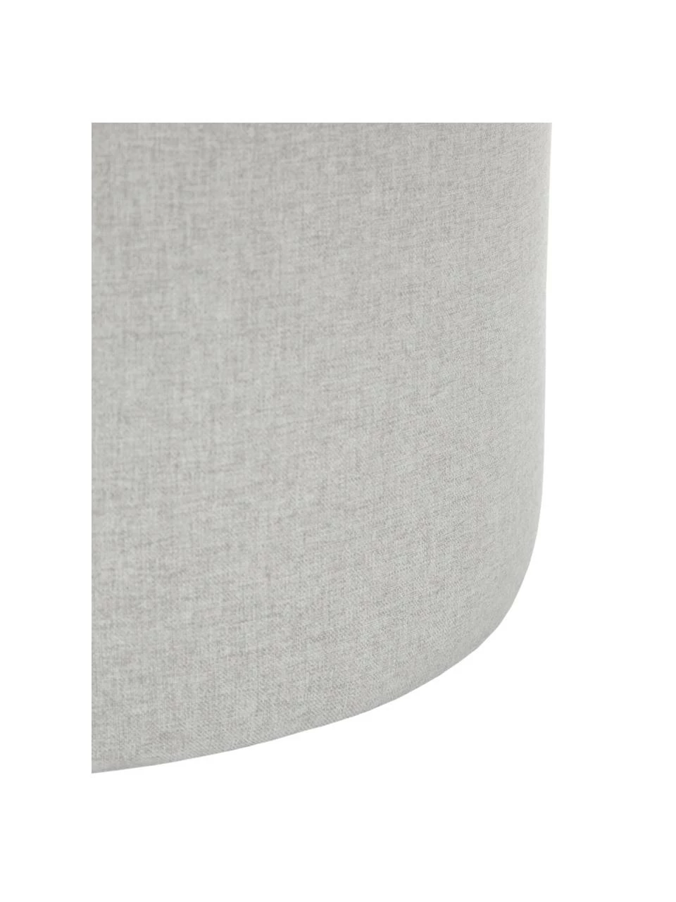 Westwing Collection Pouf rond gris clair Daisy, Ø 38 x haut. 45 cm 6 Westwing Collection Pouf rond gris clair Daisy, Ø 38 x haut. 45 cm – Image 6